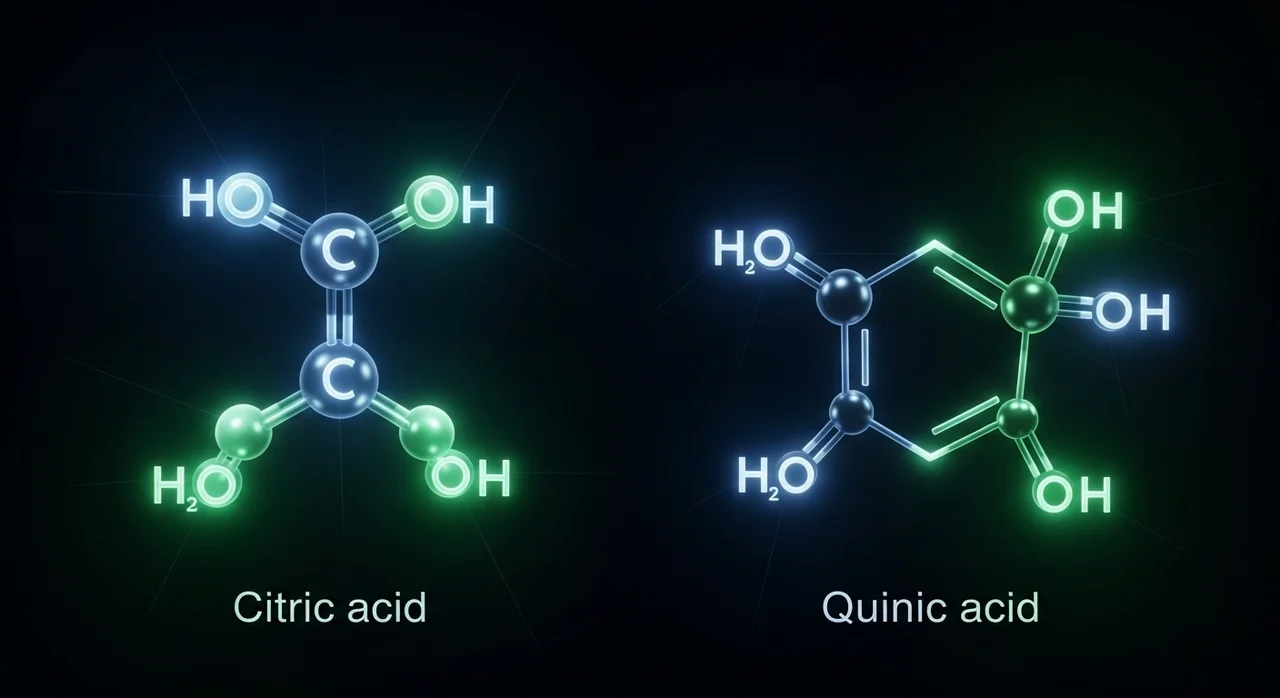 강렬한 신맛의 비밀: 유기산 성분 분석