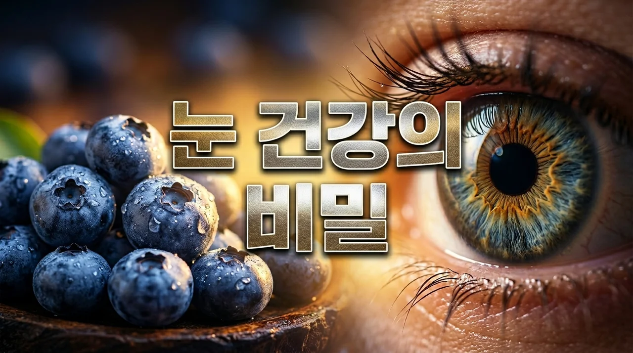 블루베리 속 루테인과 시력 보호 기전: 눈 건강을 지키는 핵심 원리