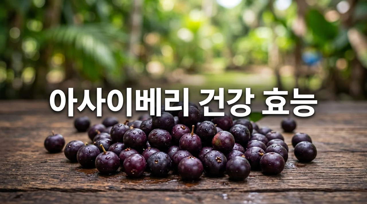 아사이베리의 식물성 오메가3 효능과 건강 관리 핵심 가이드