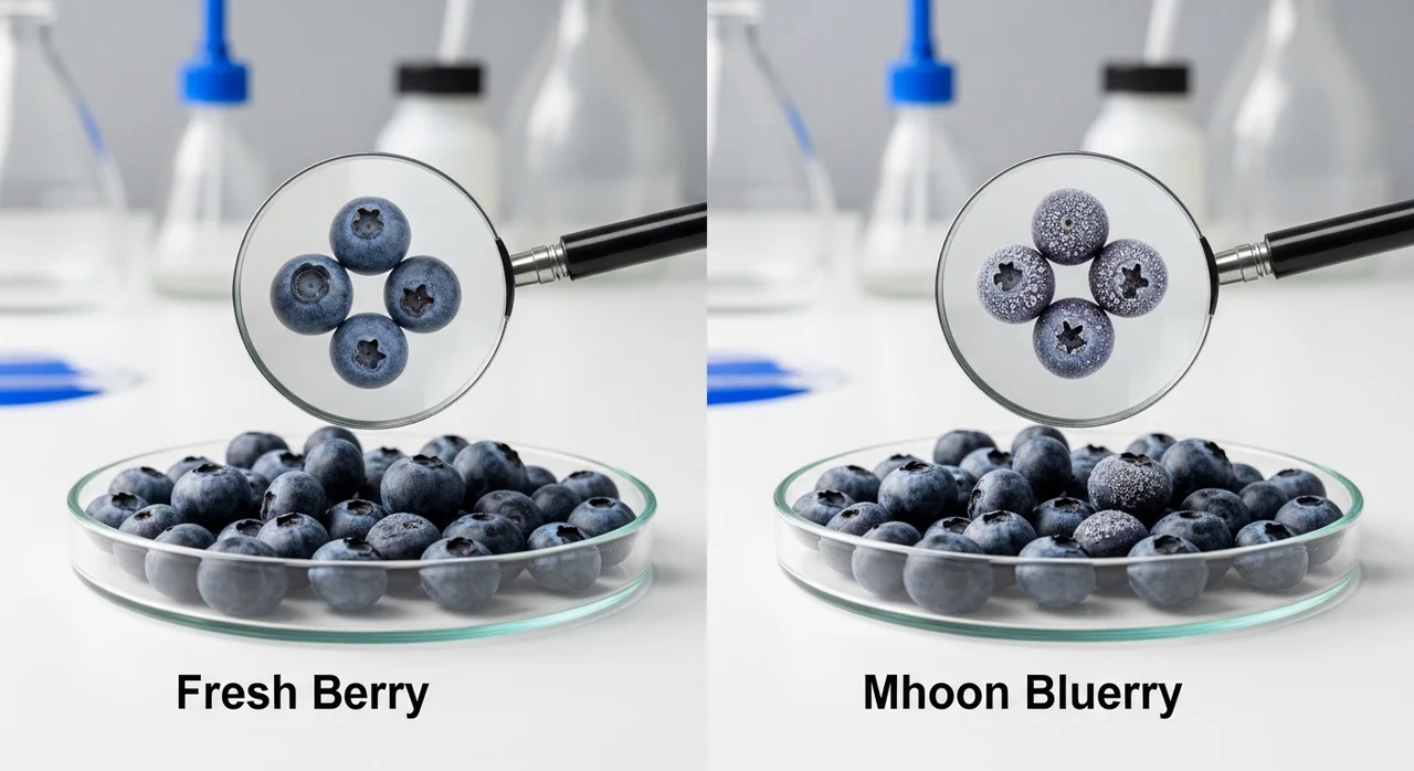 냉동 블루베리 영양가가 생과보다 높을 수 있는 과학적 이유