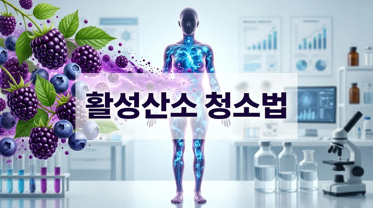 활성산소 제거법: 아사이베리가 내 몸의 노화를 막는 원리