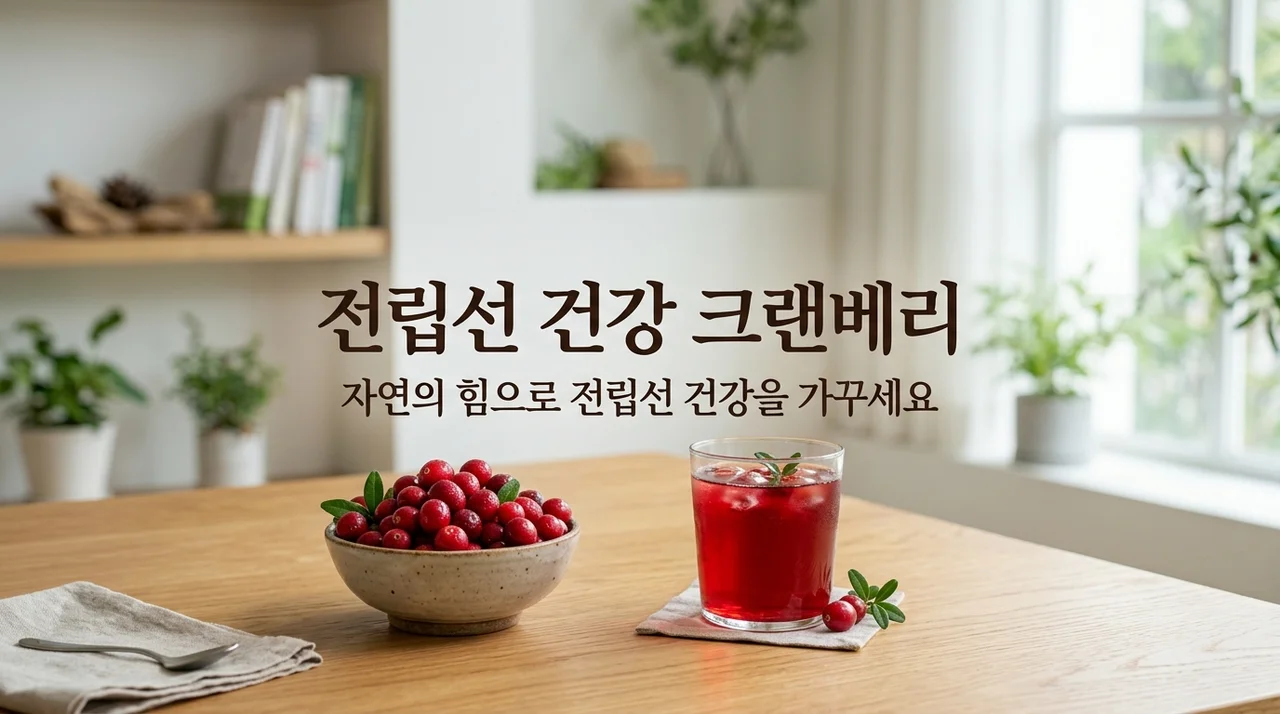 밤마다 화장실 가는 분들 주목! 전립선 튼튼하게 만드는 크랜베리 섭취법