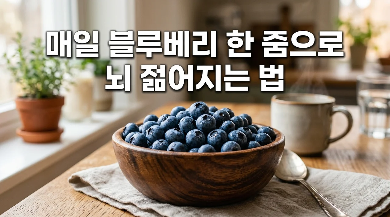매일 블루베리 한 줌으로 뇌 젊어지는 법: 뇌 건강 식단 가이드