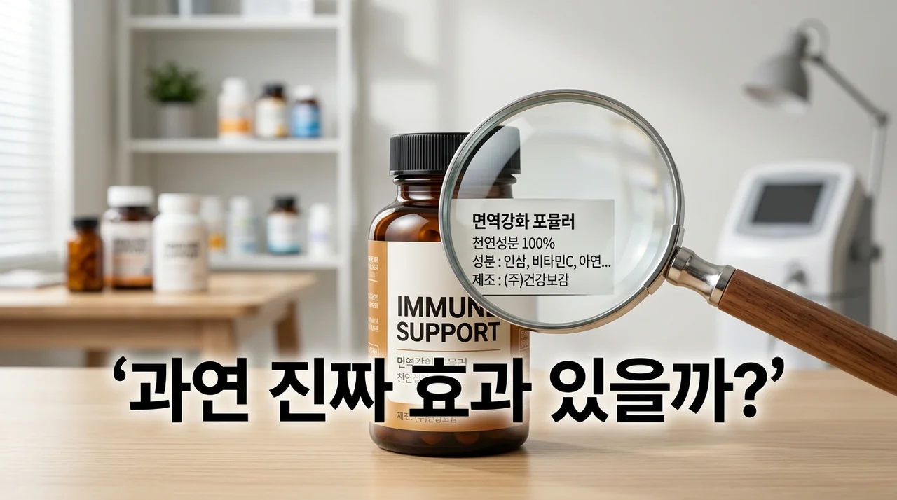 과연 진짜 효과 있을까? 건강기능식품과 광고의 진실 파헤치기