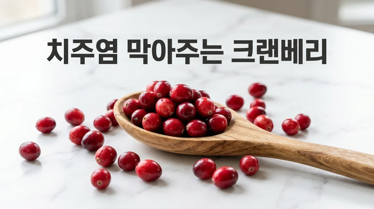 치주염 막아주는 크랜베리 건강하게 먹는 법과 효능 총정리