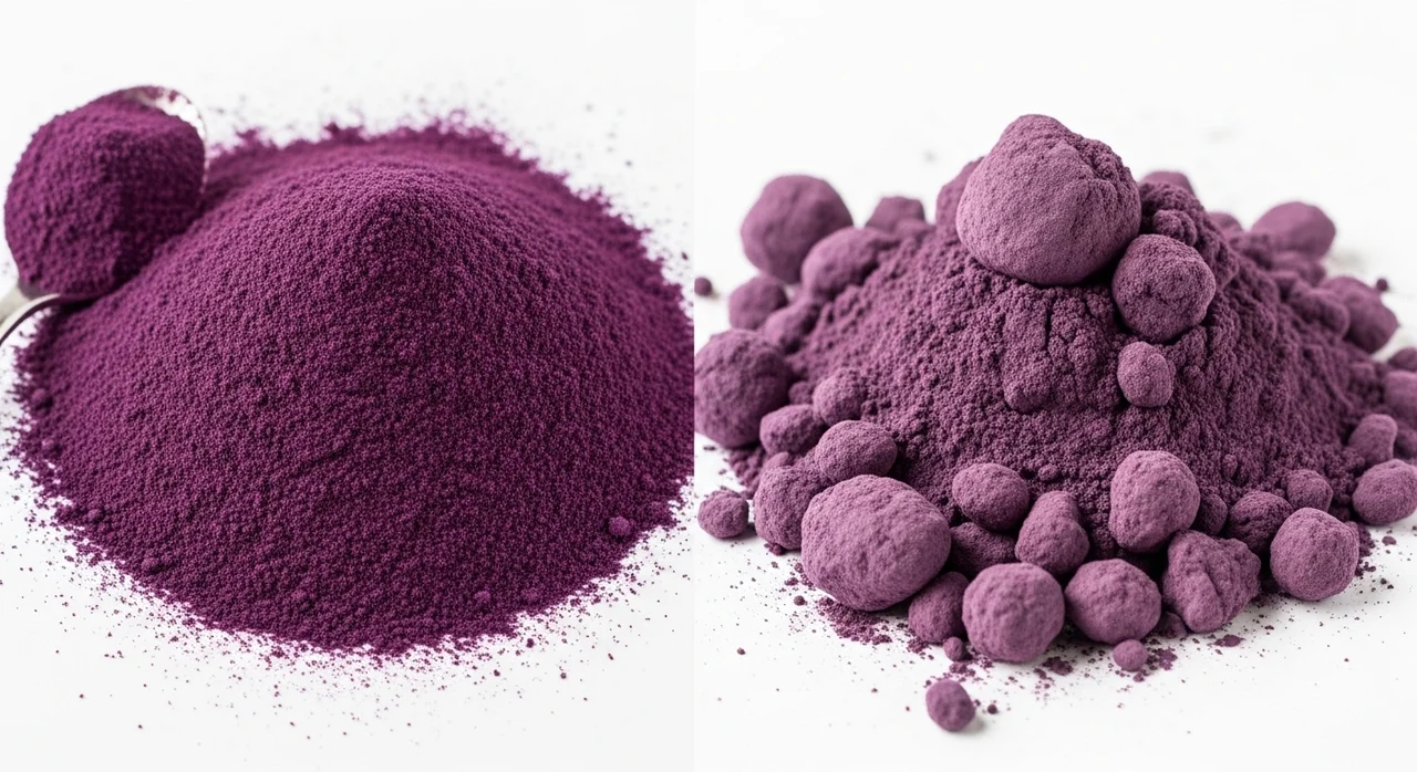 변질된 아사이베리 가루 구별하는 법