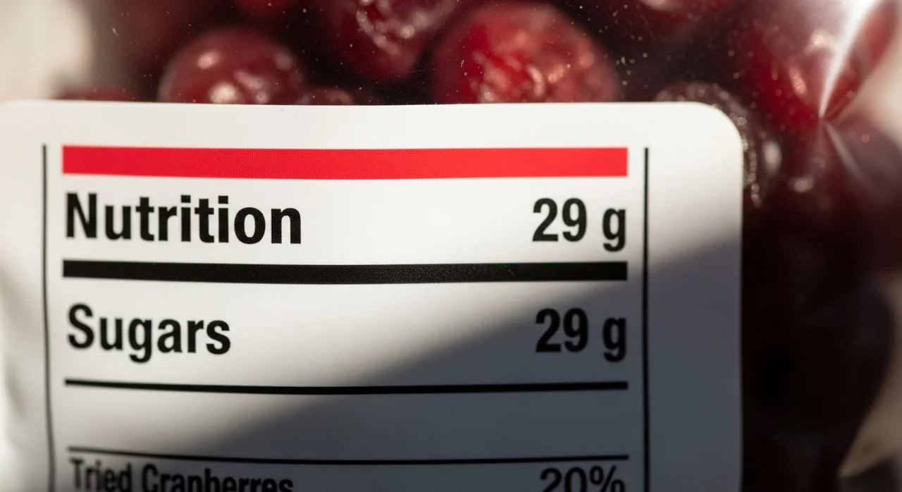 건강을 위한 선택, 크랜베리 설탕 덩어리 왜 주의해야 할까?