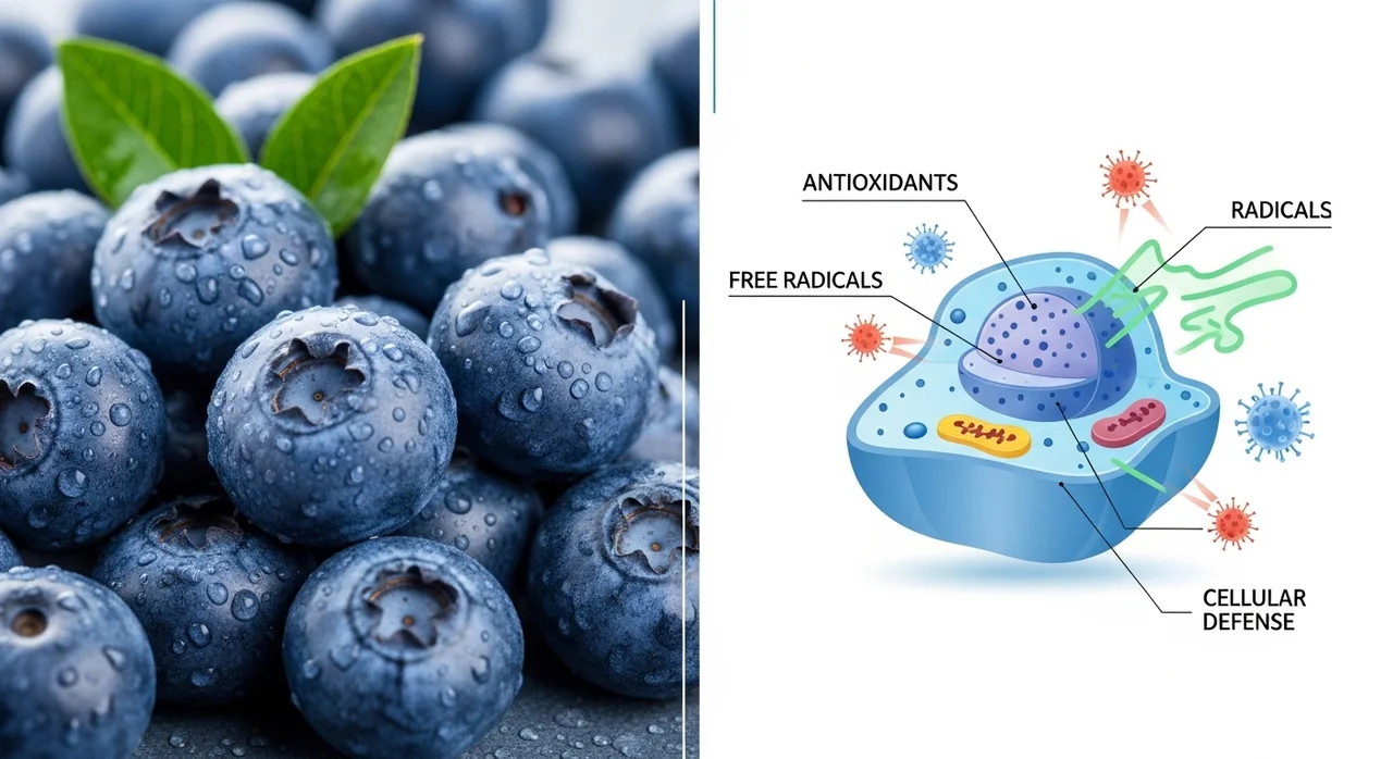 블루베리의 영양 성분과 기대 효능