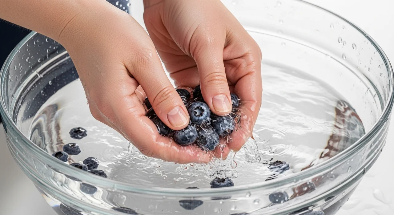 물러지지 않게 블루베리 뽀득뽀득 씻는 비결: 단계별 가이드