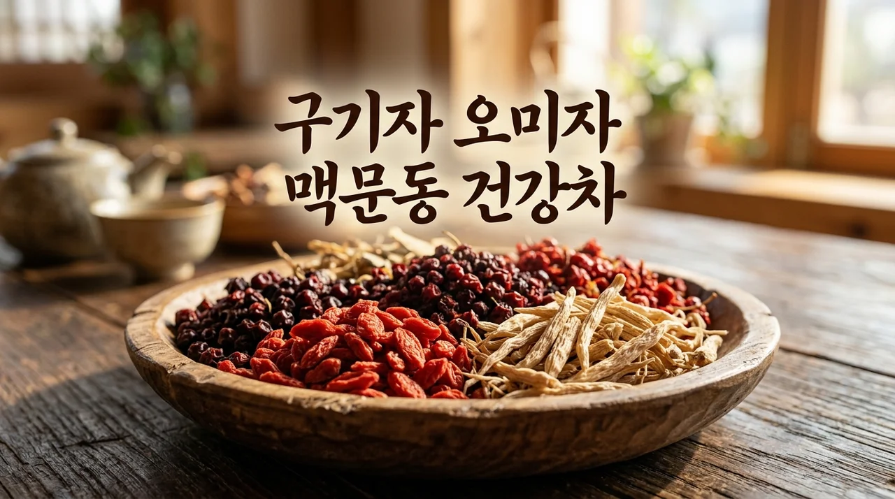 구기자 오미자 맥문동 같이 끓여 마시기: 건강차 최적의 조합과 효능