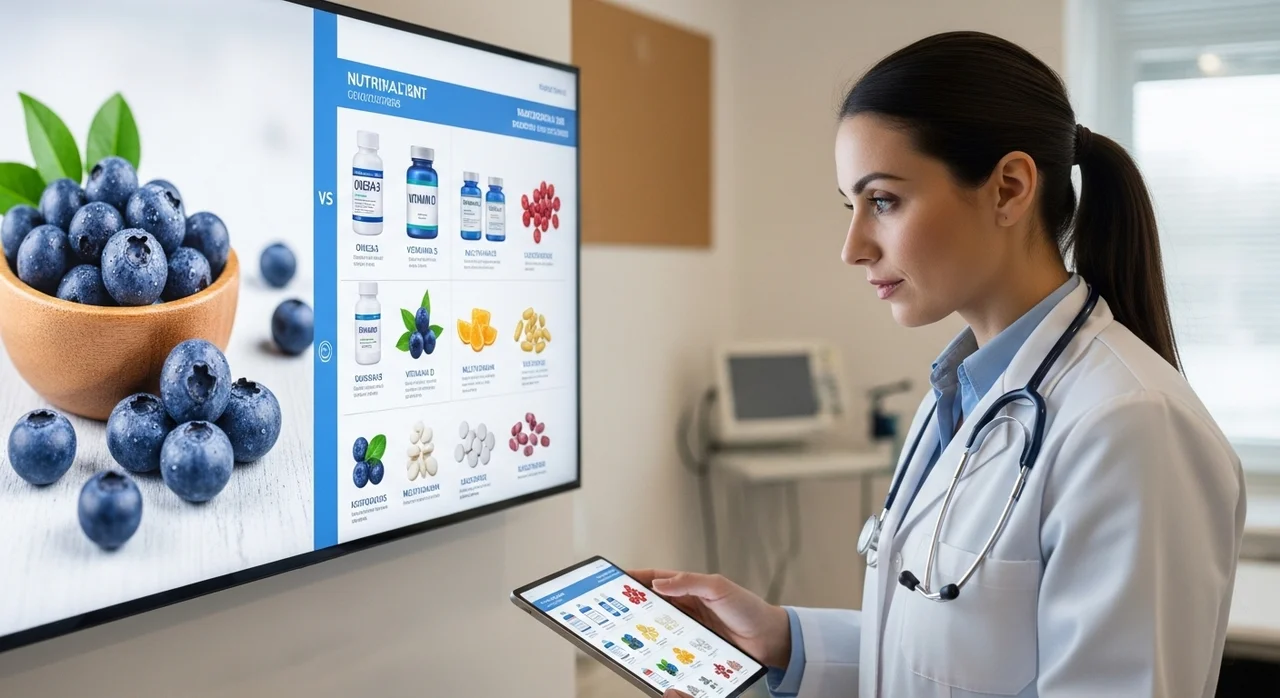 비싼 눈 영양제 사 먹을까 그냥 블루베리 먹을까? 선택의 기준