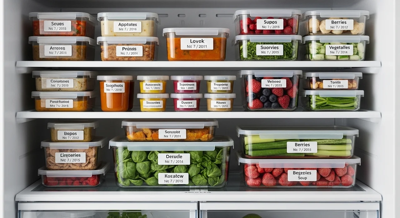 장기 보관을 위한 냉동 보관의 효율성