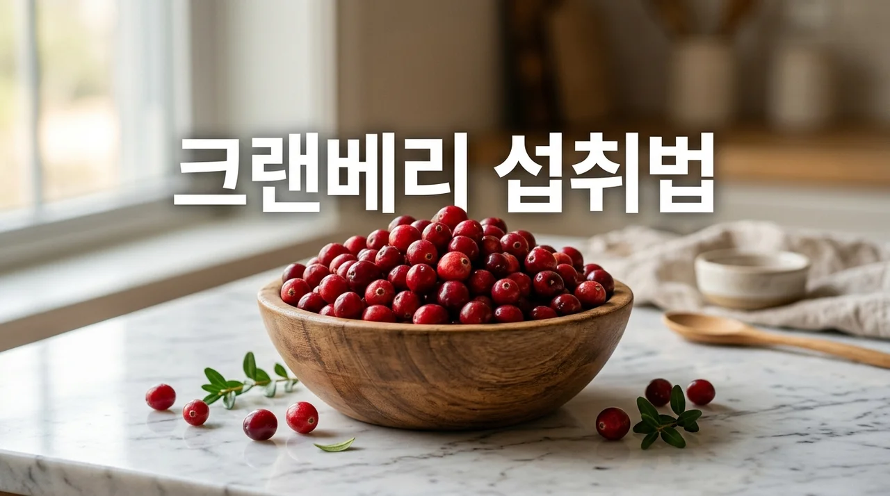안전하게 챙겨 먹는 크랜베리 섭취법: 효능과 주의사항 완벽 가이드