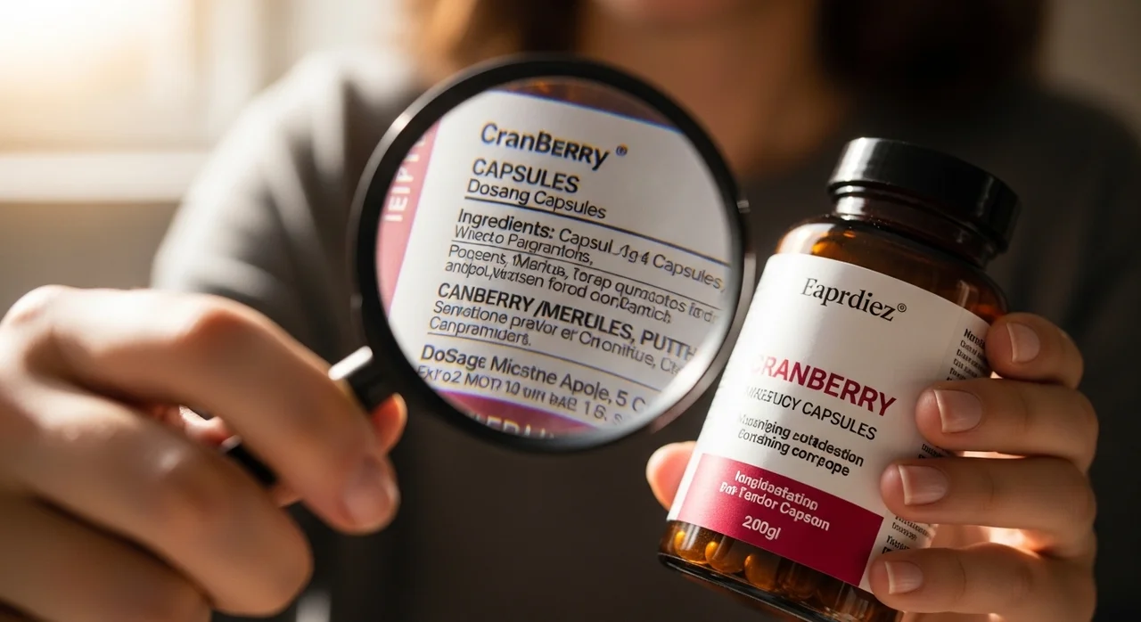 고품질 크랜베리 제품을 선택하는 기준