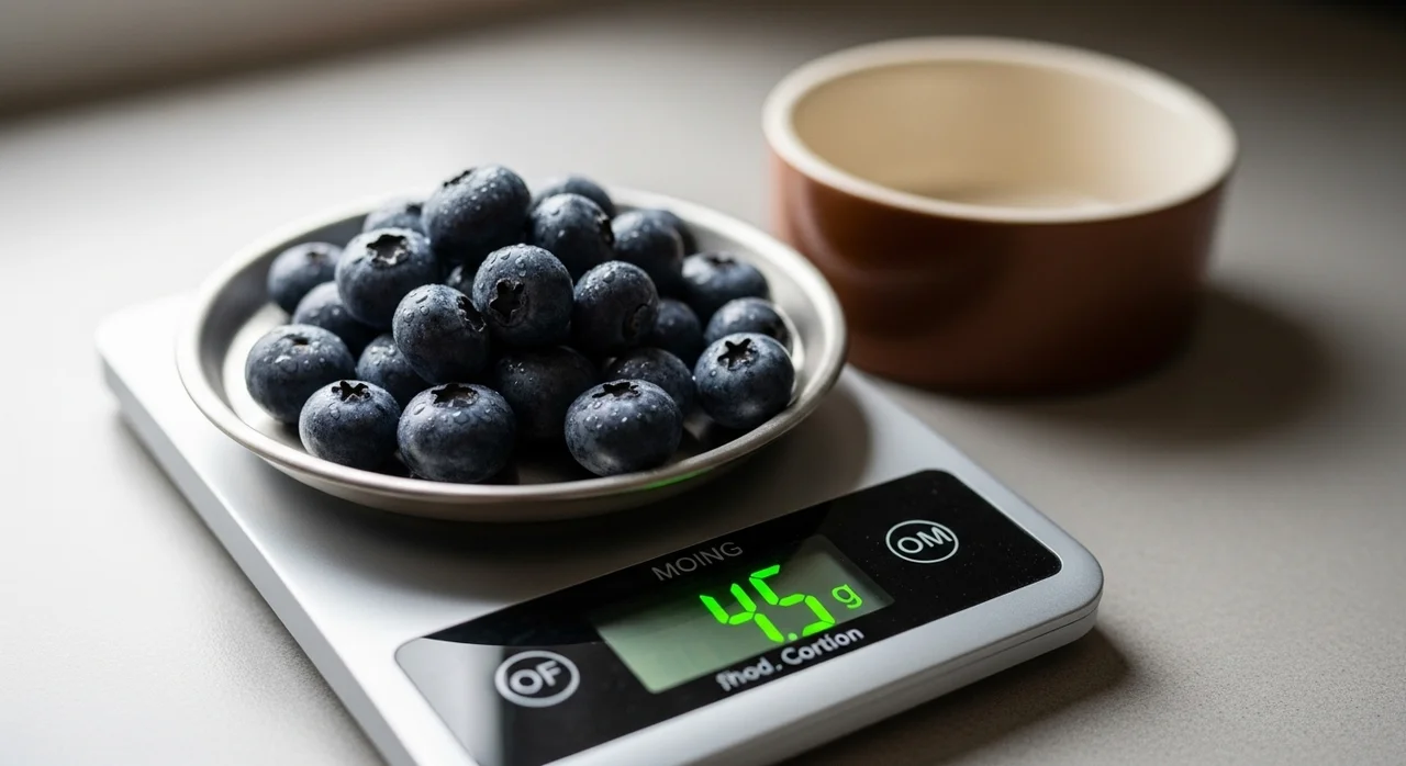 강아지 블루베리 적정 급여량 확인하기