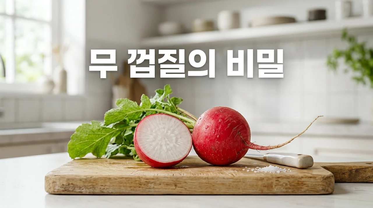 무 껍질에 숨겨진 비밀: 깎아낼 때와 그대로 써야 할 요리의 차이점