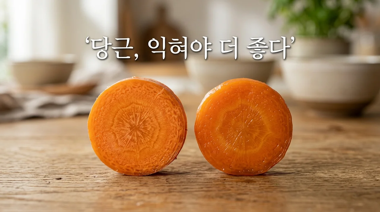 삶은 당근이 생당근보다 체내 흡수율이 높은 과학적인 이유