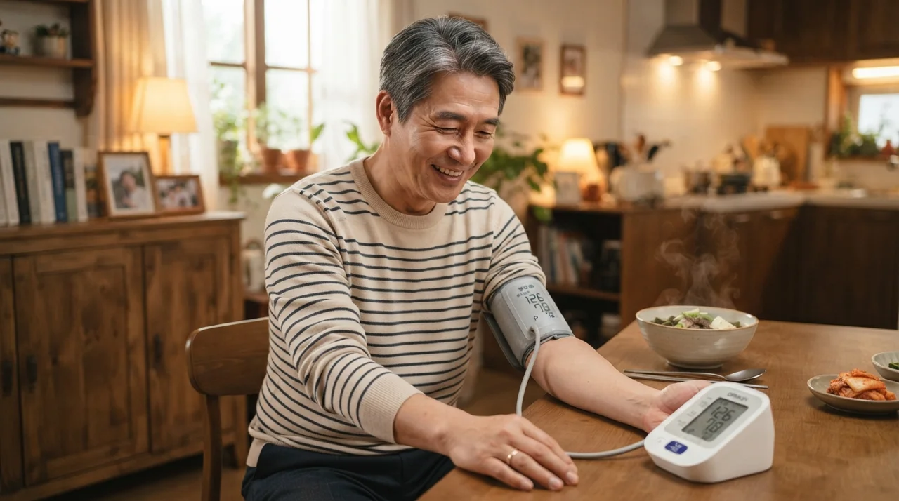 혈압 조절을 돕는 다시마의 이중 방어막