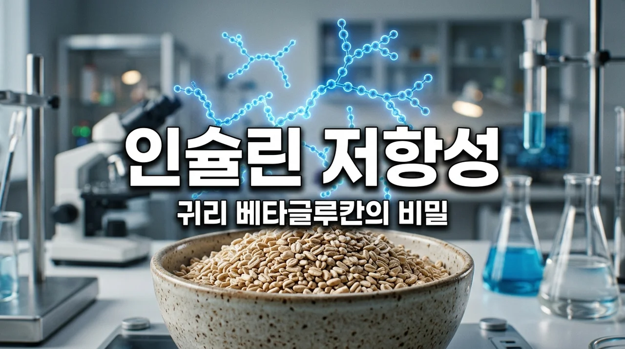 인슐린 저항성 개선! 귀리 베타글루칸의 혈당 통제 기전 3가지