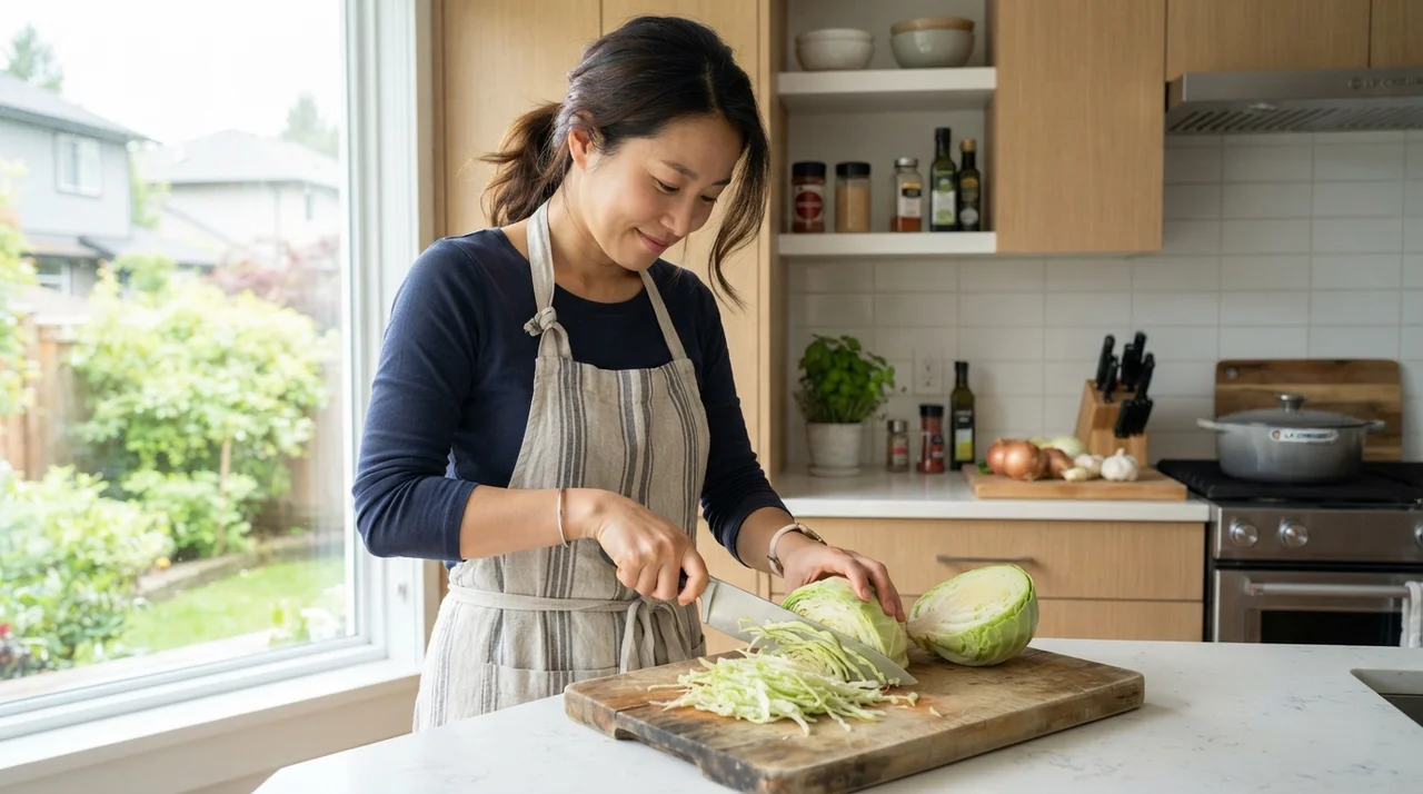 썰어둔 양배추의 갈변과 영양 손실, 어떻게 막을까요?