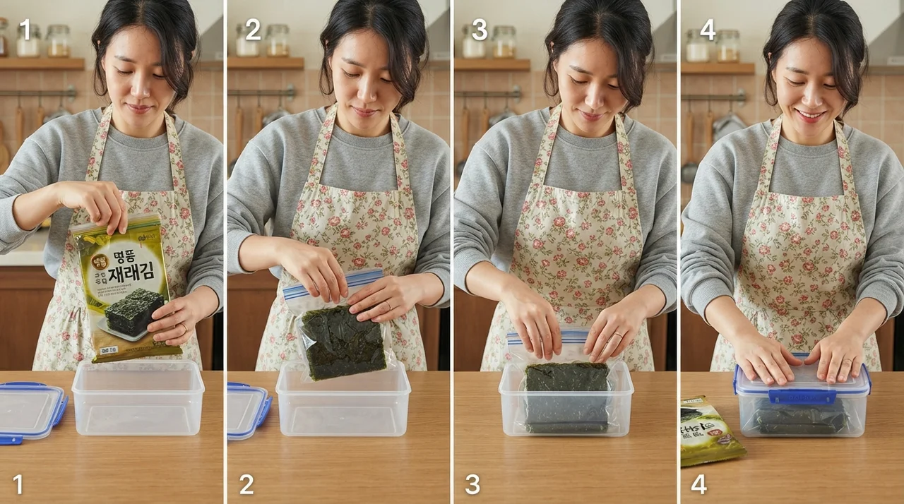 적색 변질을 막는 3단계 완벽 밀폐법