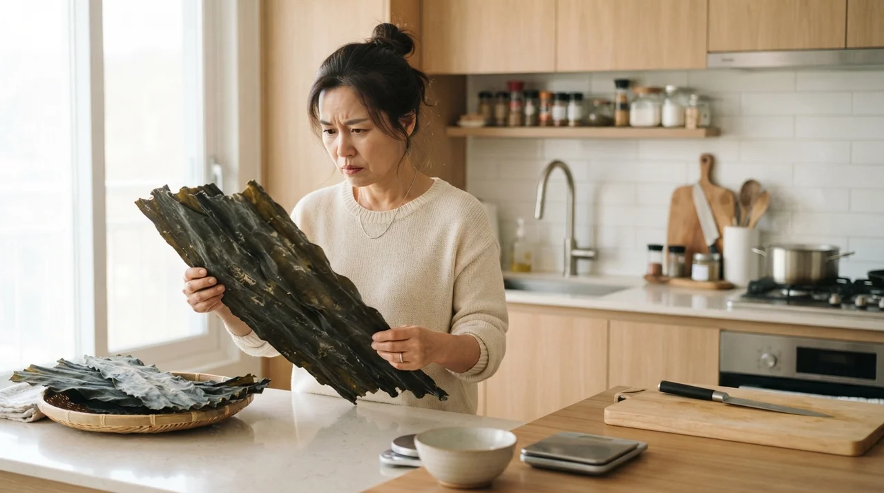 건다시마, 왜 금방 눅눅해지고 변질될까요?