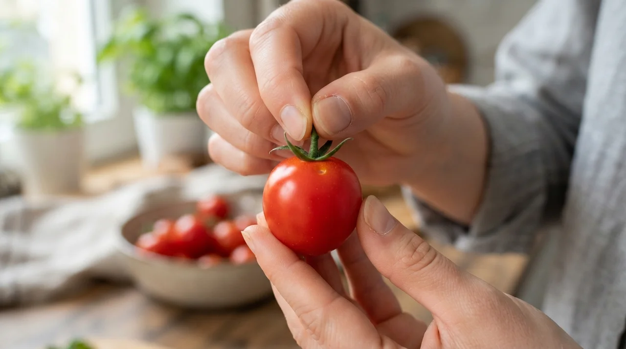 방울토마토, 왜 꼭지부터 썩기 시작할까요?