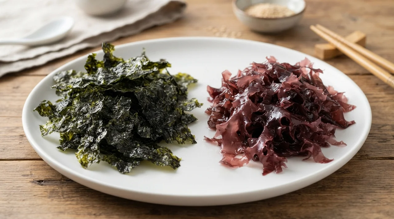 산패된 김 vs 신선한 김 비교 가이드