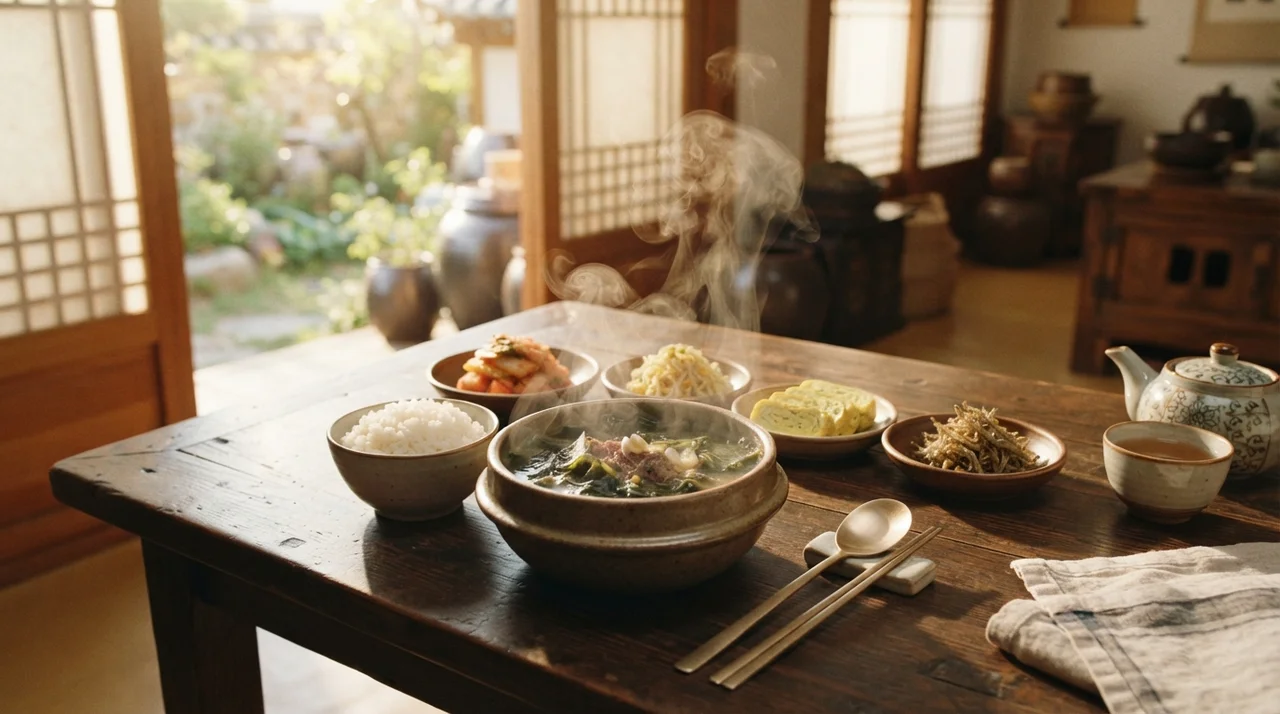 산후조리 미역국, 왜 필수일까요? 핵심 요약