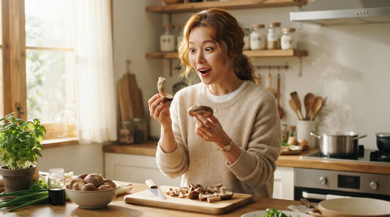 표고버섯 기둥, 왜 지금까지 버리셨나요?