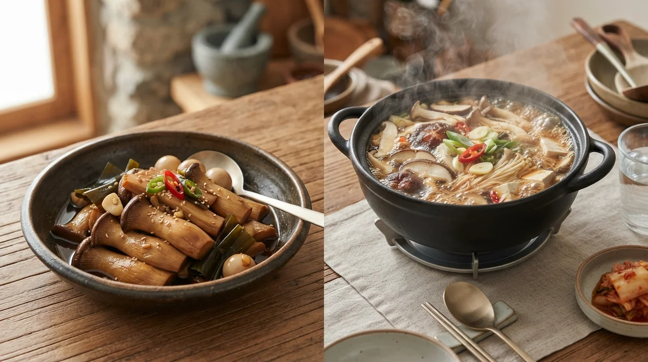 표고버섯 기둥 200% 활용하는 요리법 비교