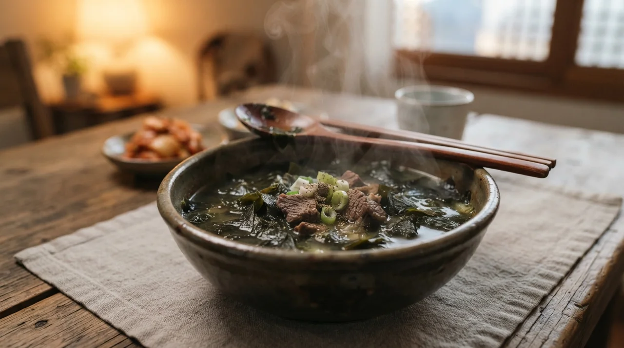 부드러운 미역잎, 국물과 무침에 최적!