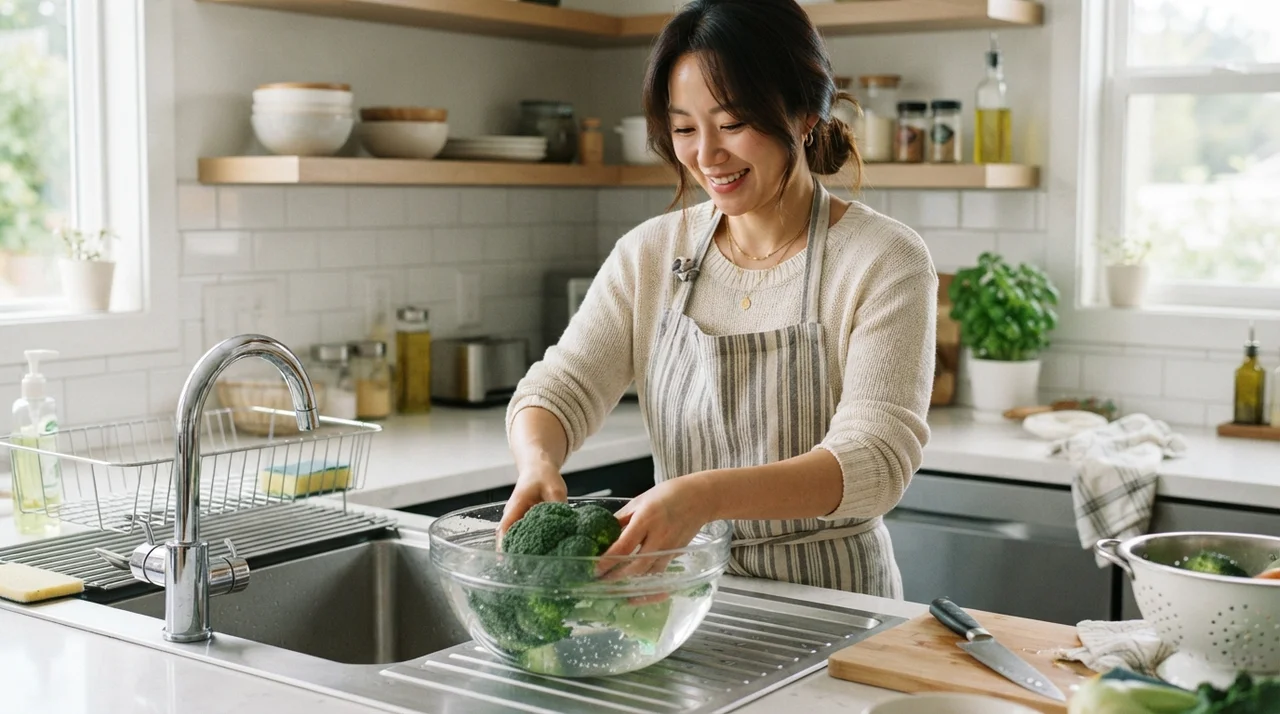 무수분 찜 조리 전, 완벽한 세척과 손질법