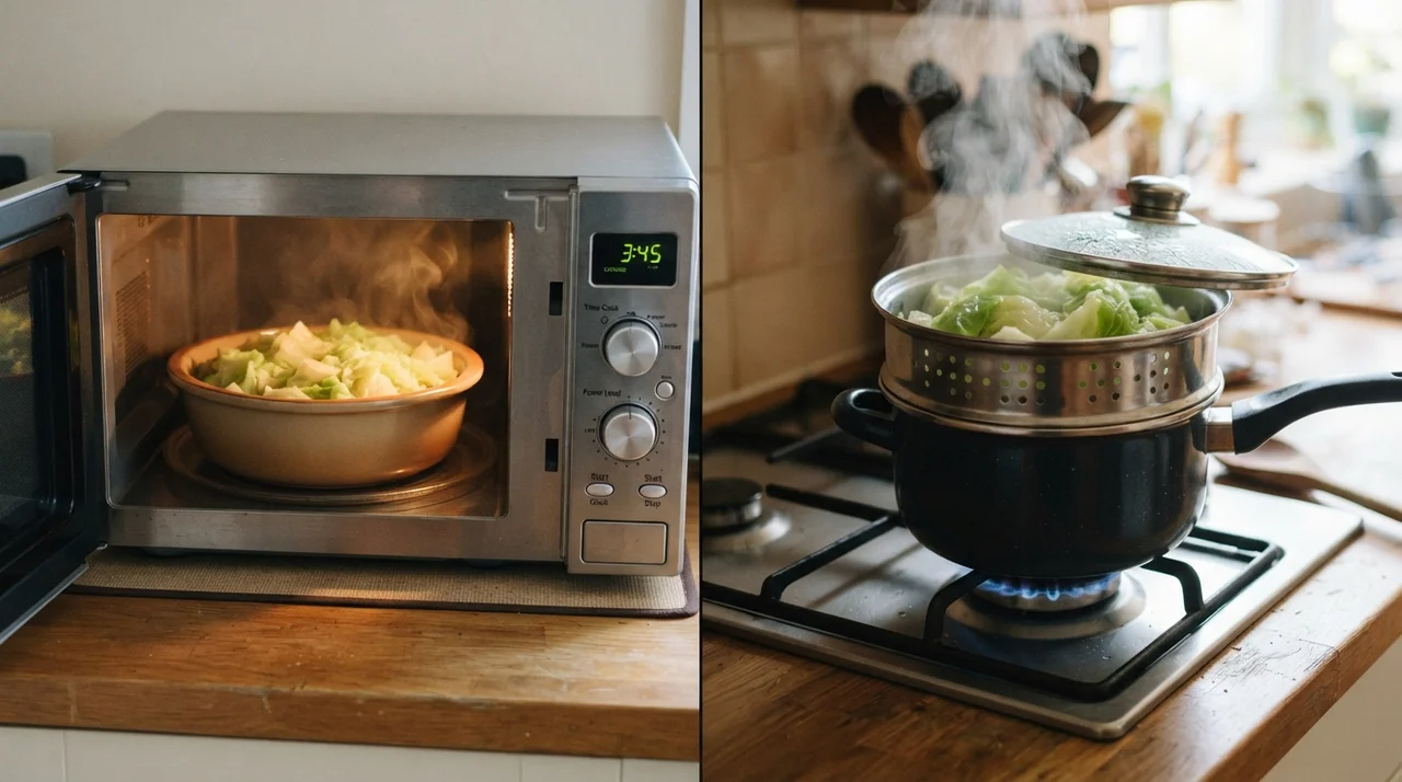 전자레인지 vs 찜기, 당신의 선택은?