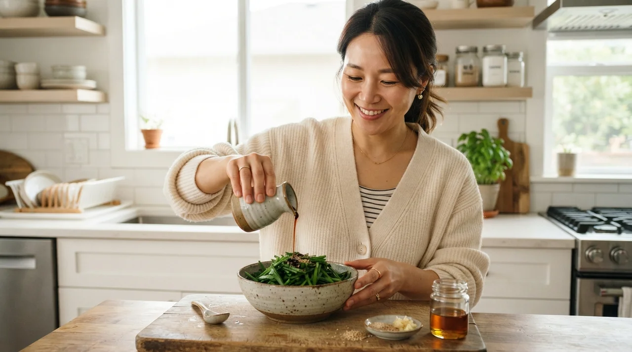 나트륨 걱정 없는 건강한 달래 양념장, 비결은 무엇일까요?