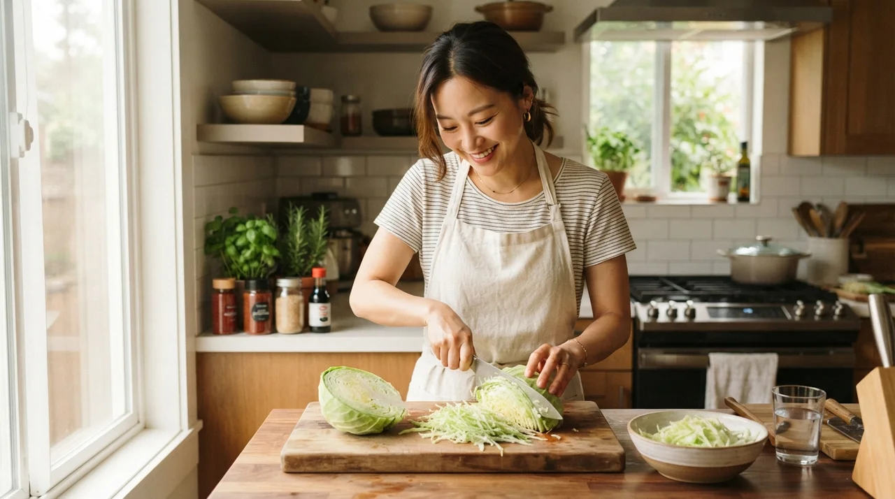 양배추 생으로만 드셨나요? 올리브유가 꼭 필요한 이유