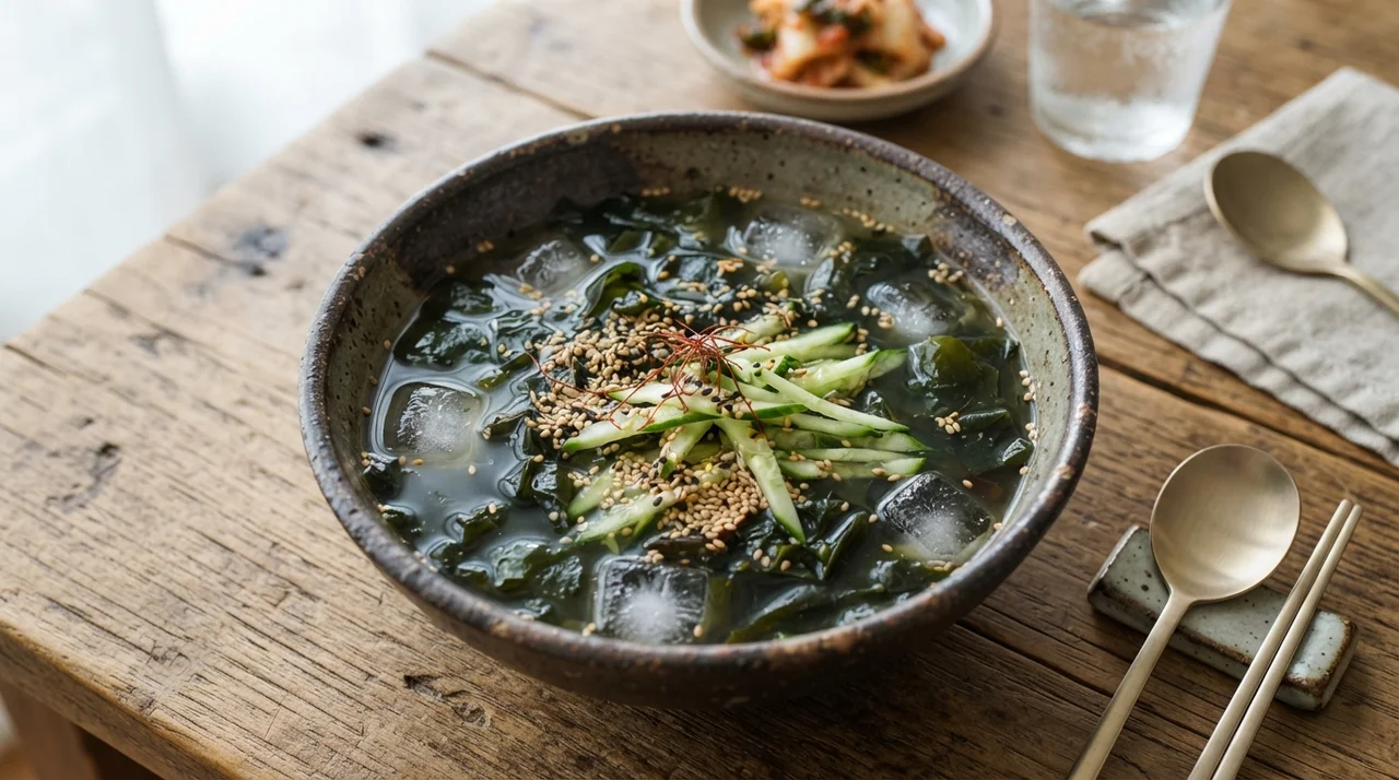 산미 활용 체내 해독의 시작, 김 미역 냉국이 좋은 이유