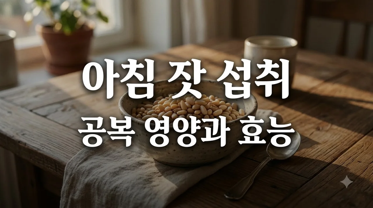 잣은 아침에 먹는 것이 좋을까? 공복 섭취 효과와 올바른 먹는법