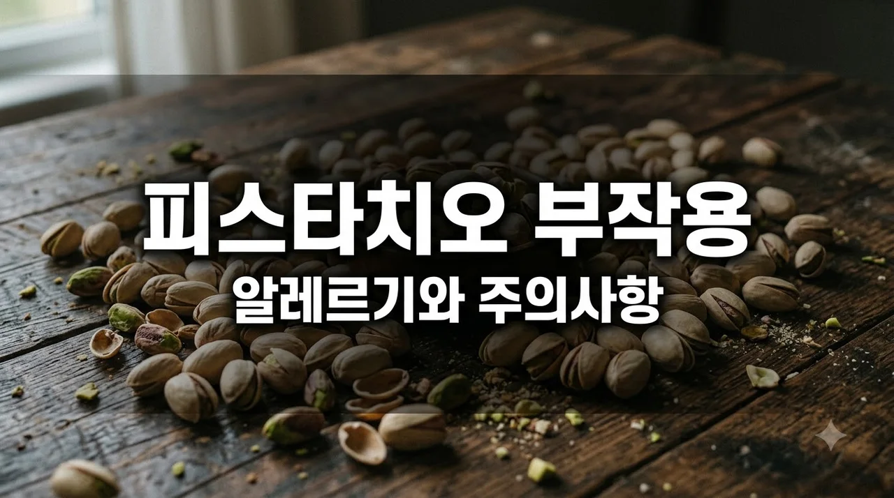 피스타치오 부작용 알레르기와 주의사항 하루 권장량 총정리