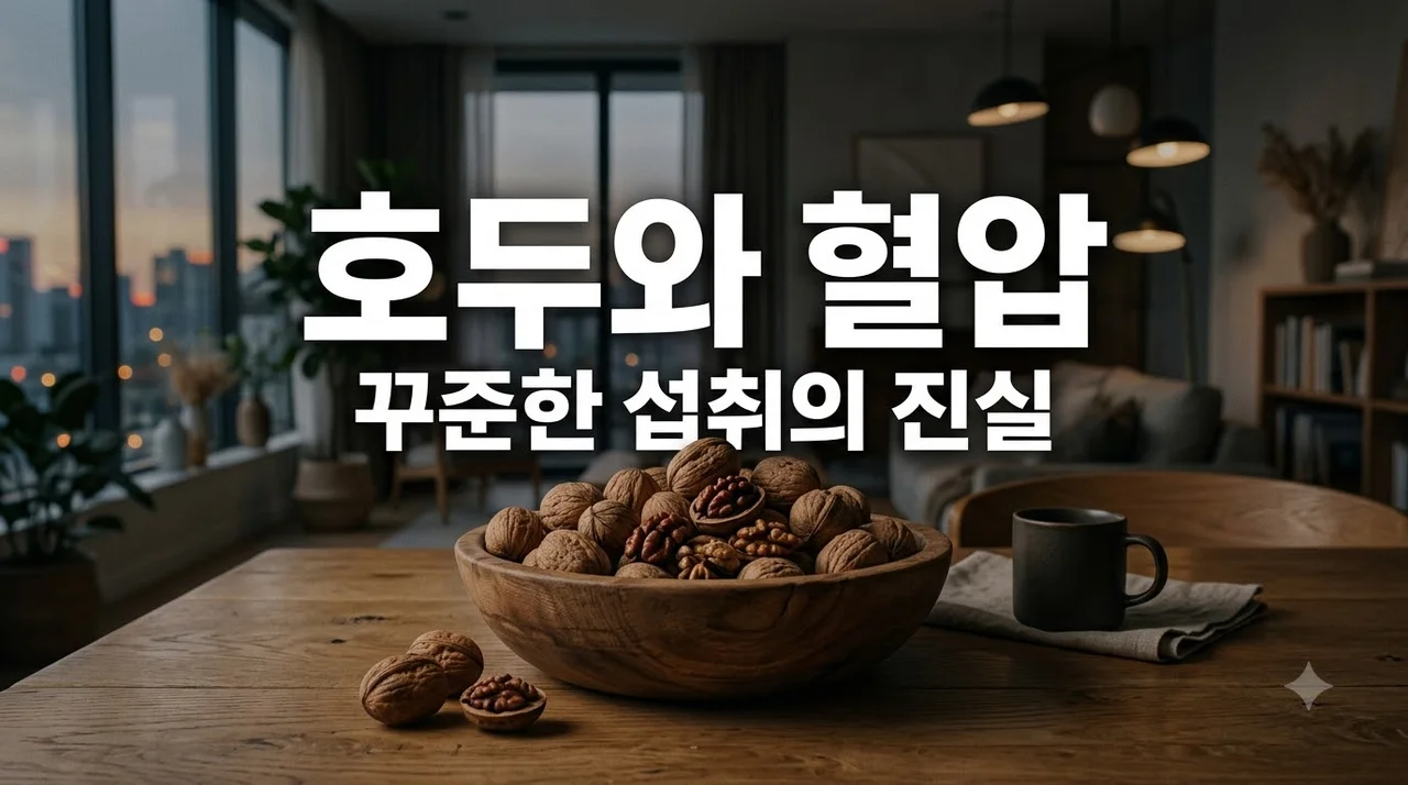 호두와 혈압 수치 개선, 꾸준히 먹으면 정말 도움이 될까?