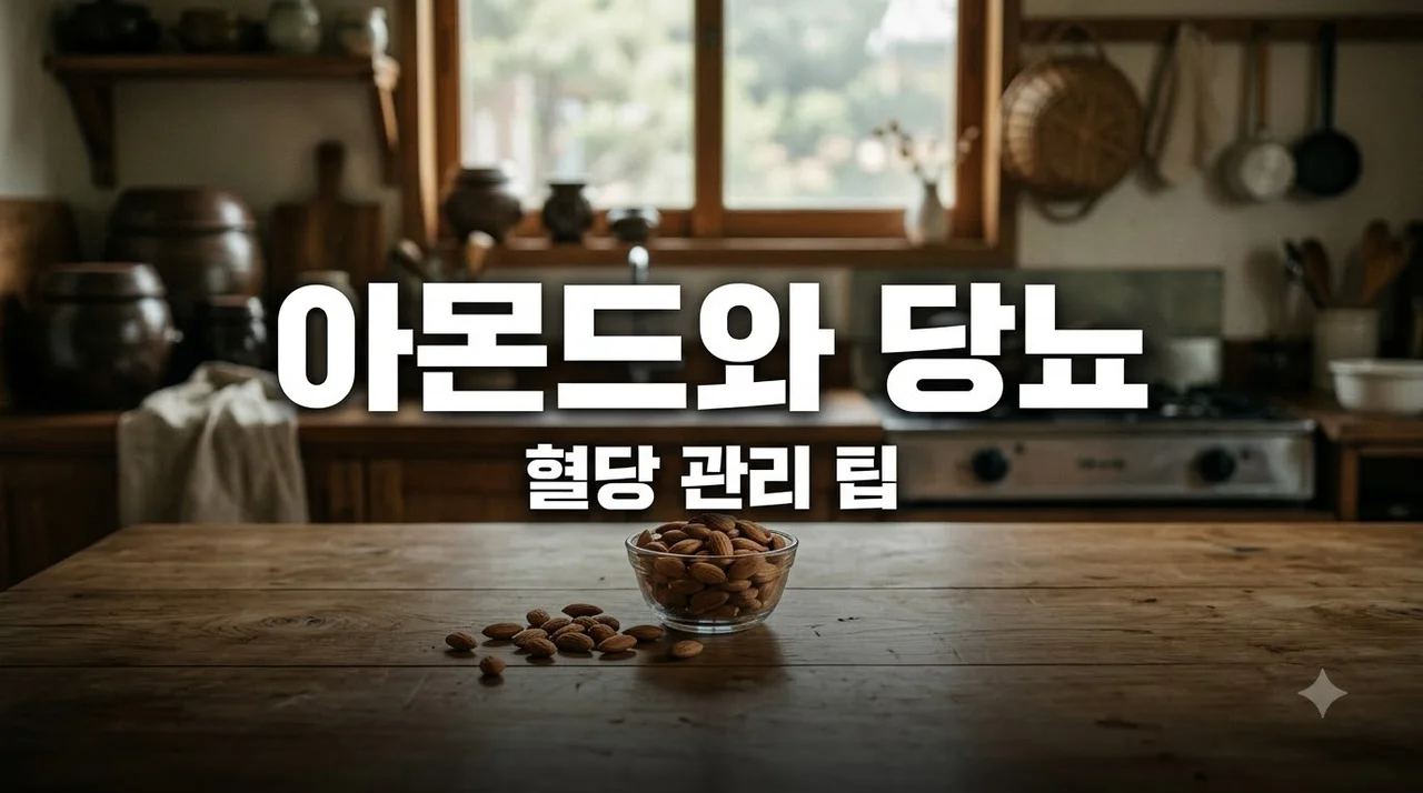 아몬드와 당뇨 혈당 관리에 좋은 이유 4가지와 올바른 섭취법
