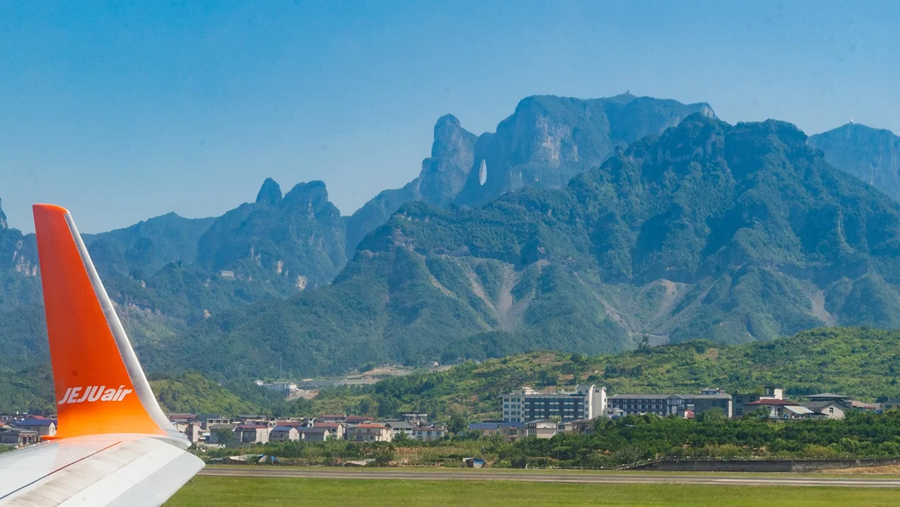 [유류고정][부산][NO팁/NO옵션] 장가계직항5일 천문산/천자산/원가계/황룡동굴/대협곡/보봉호 DAY 1 여행 사진